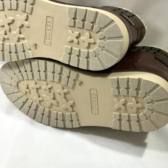 Guess Caismar Men’s Fashion Boots Brown US 10.5 - No Box - Picture 10 of 10